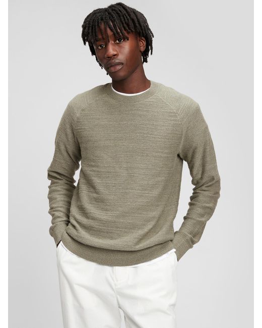 gap green sweater