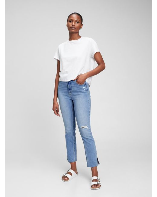 Gap Denim Sky High Rise Vintage Slim 