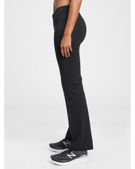 gap blackout flare pants