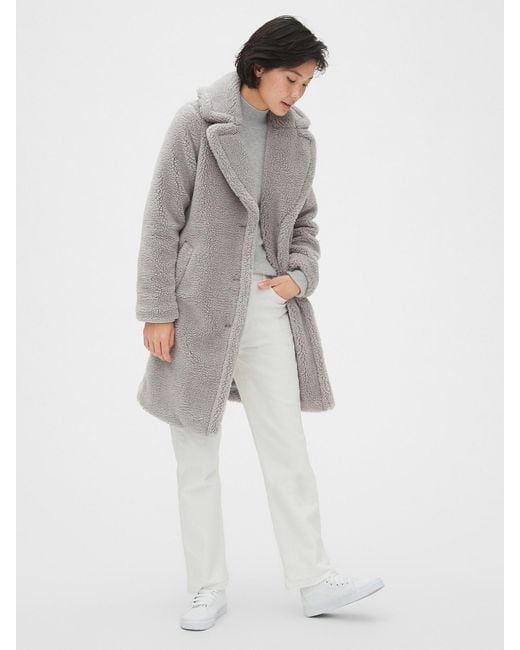 the gap teddy bear coat