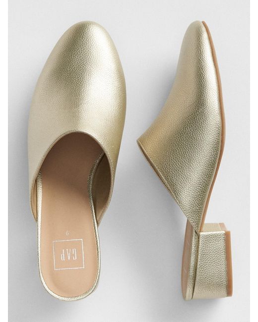 low block heel mules