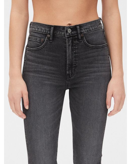 Gap Denim High Rise Cigarette Jeans 
