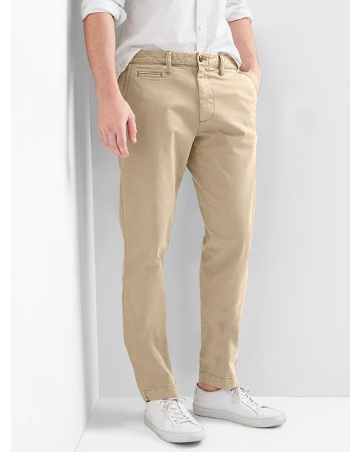 gap skinny fit khakis
