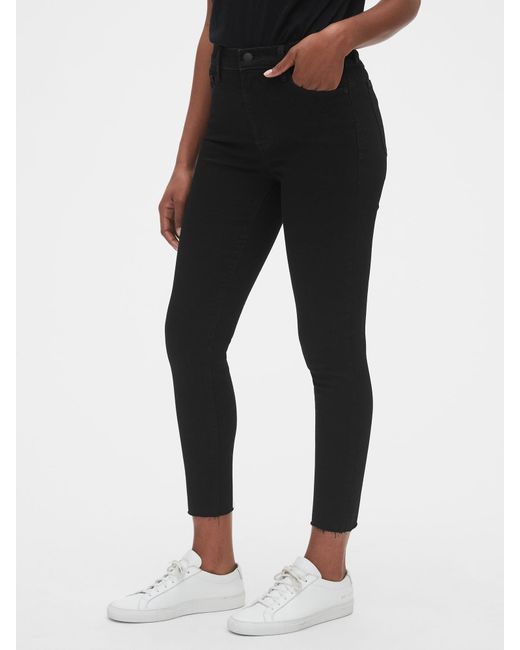 gap high rise true skinny ankle jeans