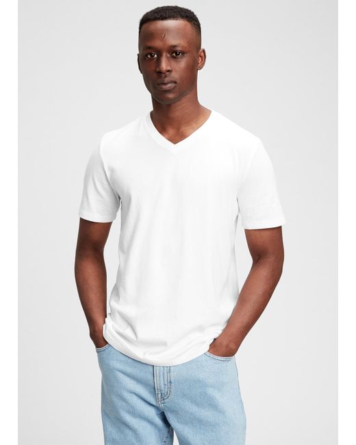 T-Shirt di Gap in White da Uomo