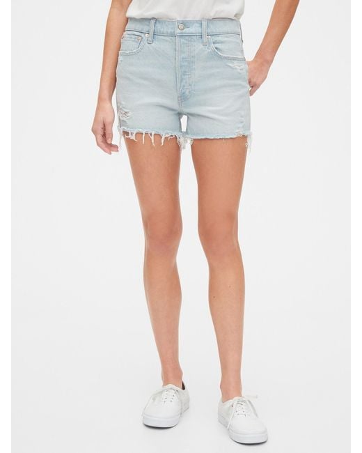 high rise cheeky shorts