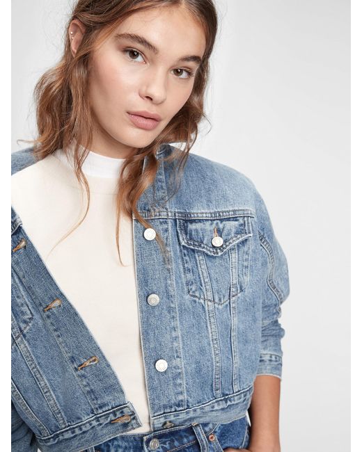 Gap Dolman Denim Jacket in Light Indigo 