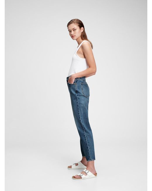 gap sky high mom jeans