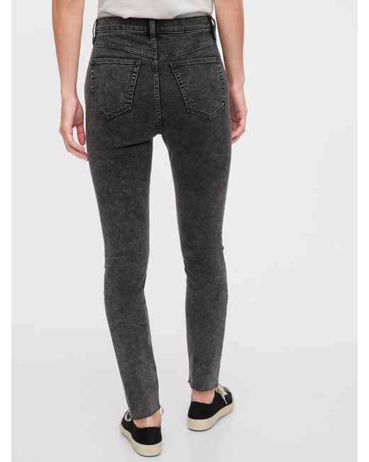 high rise true skinny jeans with secret smoothing pockets
