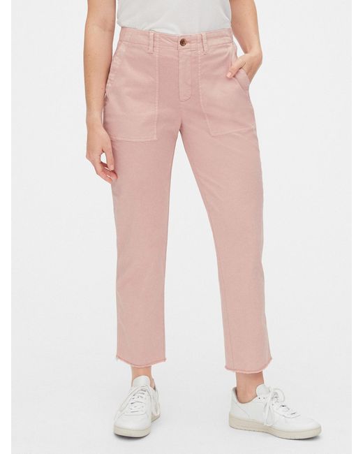 Gap Synthetic Girlfriend Utility Khakis 