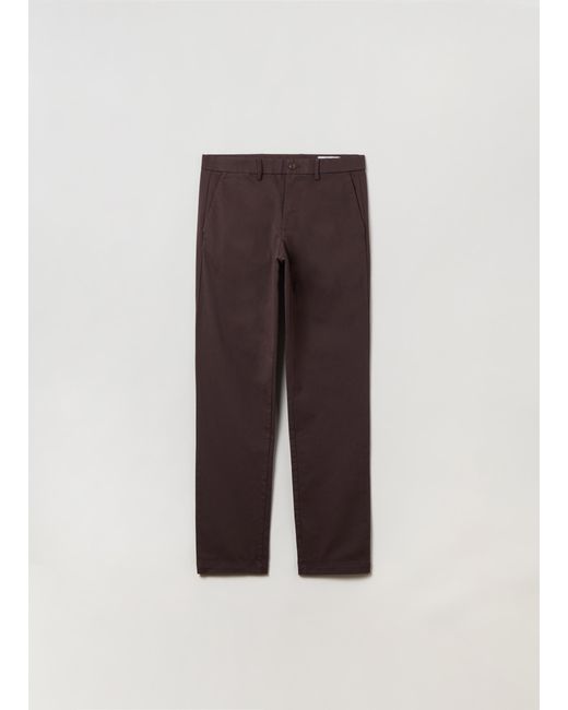 Pantaloni chino slim fit di Gap in Brown da Uomo