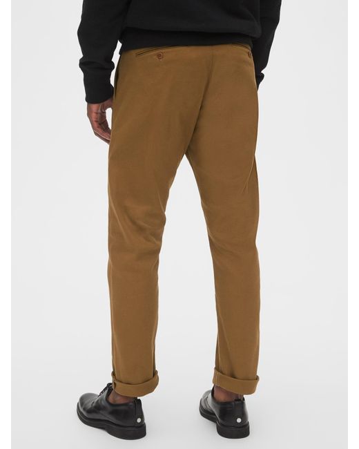 gap straight khakis