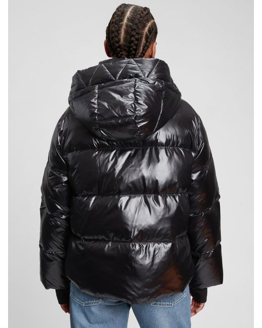 cropped black winter jacket