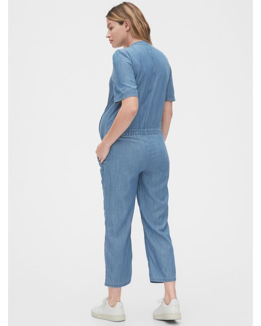 gap maternity jumpsuit