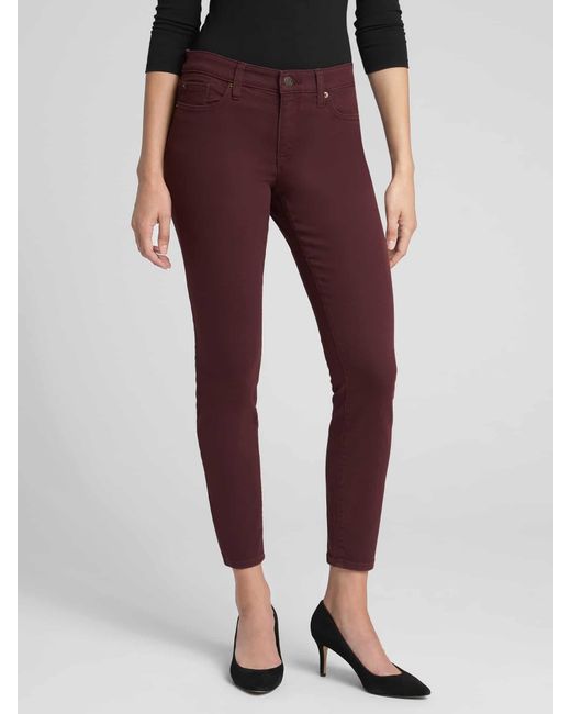 Denim Mid Rise Legging Skimmer Jeans 