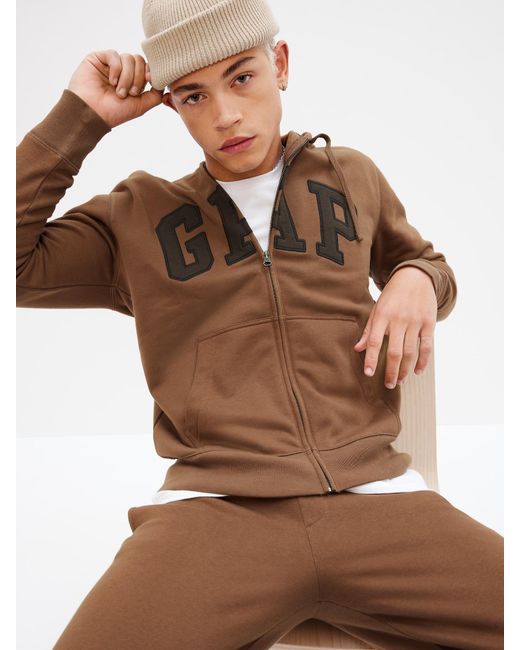 Fleece Gap Logo Hoodie Sweatshirt 