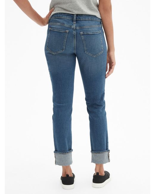 GAP Factory Denim Mid Rise Straight 