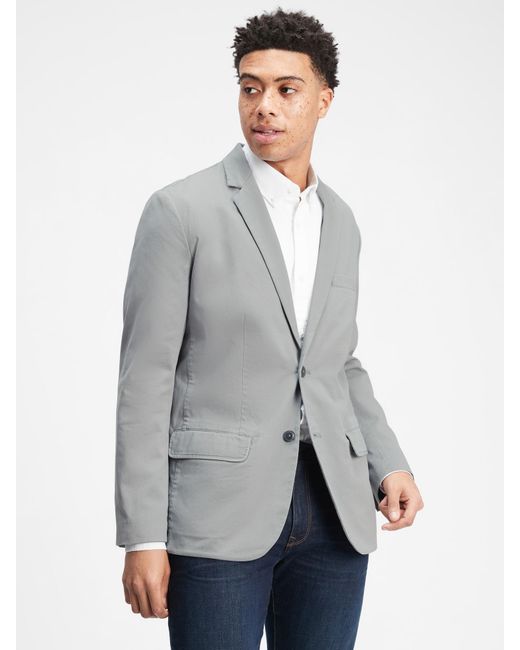 gap white blazer