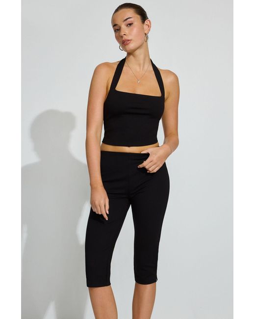 Garage Black Halter Top