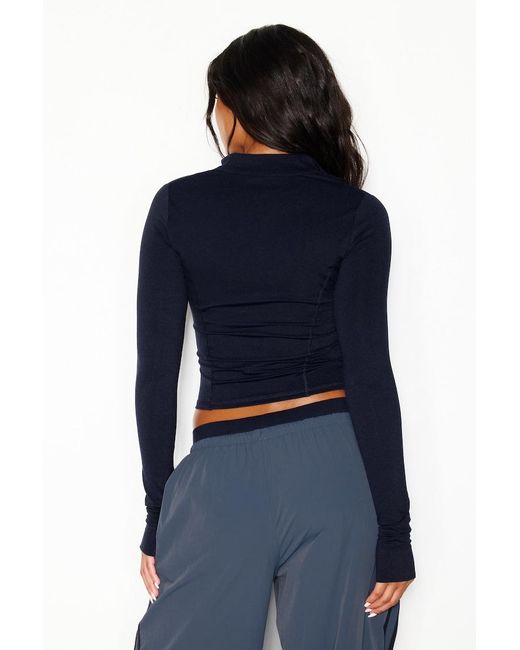 Garage Blue Active Zip Up Jacket