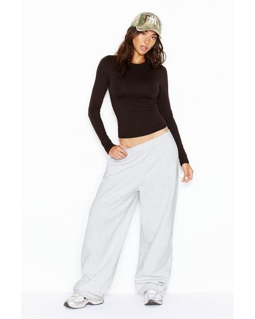 Garage Black Baretouch Crewneck Long Sleeve Top