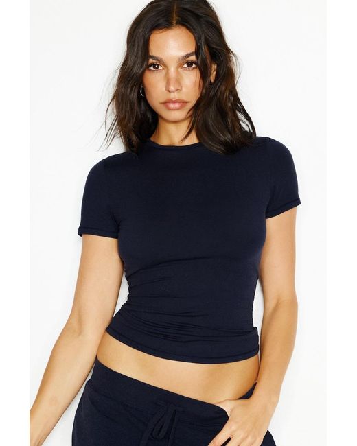 Garage Blue Baretouch Crewneck T-Shirt