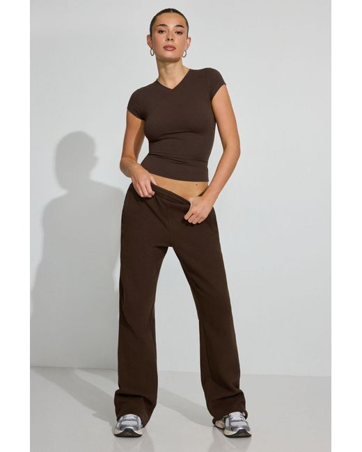 Garage Brown Ultrafleece Slim Bootcut Sweatpants