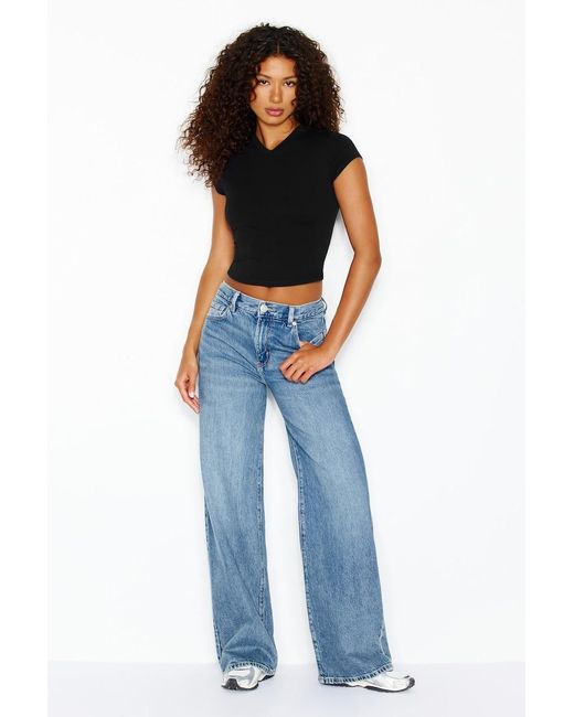 Garage Blue High Rise Lift Jeans