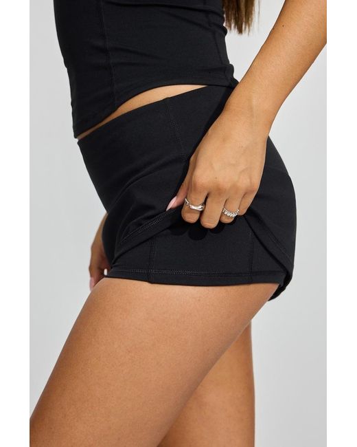 Garage Black Active Micro Skort