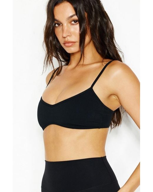 Garage Black Active Micro Bra