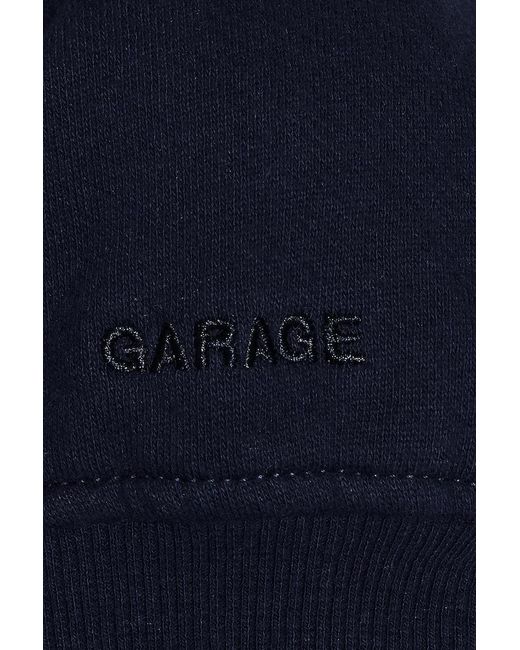 Garage Blue Ultrafleece Half Zip Sweatshirt