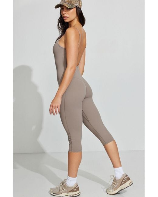 Garage Gray Softactive Capri Jumpsuit
