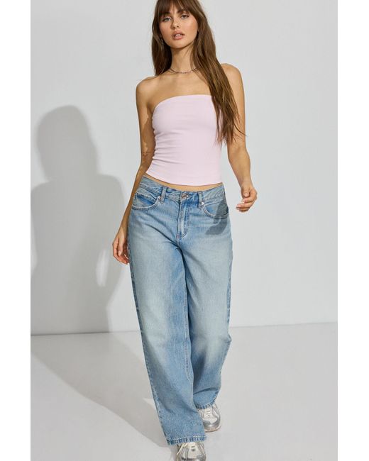 Garage Natural Sleek Longline Tube Top