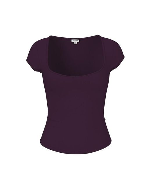 Garage Purple Sleek Sweetheart T-Shirt