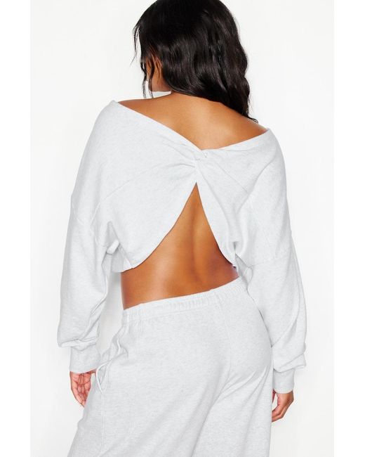 Garage White Softterry Dancer Off-Shoulder Top