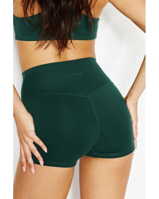 Garage Green Active Booty Shorts