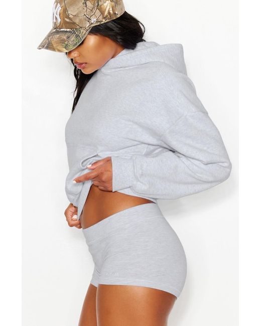 Garage White Ultrafleece Relaxed Hoodie