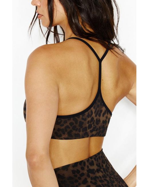 Garage Brown Active Y-Back Bra