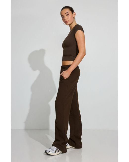 Garage Brown Ultrafleece Slim Bootcut Sweatpants