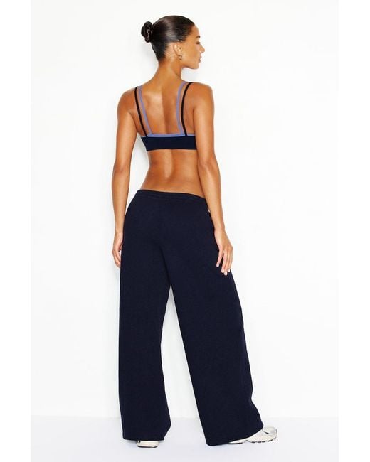 Garage Blue Ultrafleece Wide Leg Sweatpants