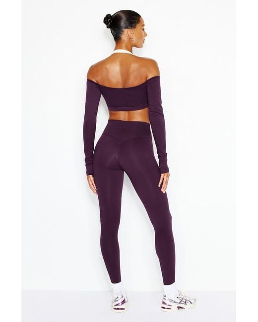Garage Purple Perfect Peach Active Leggings