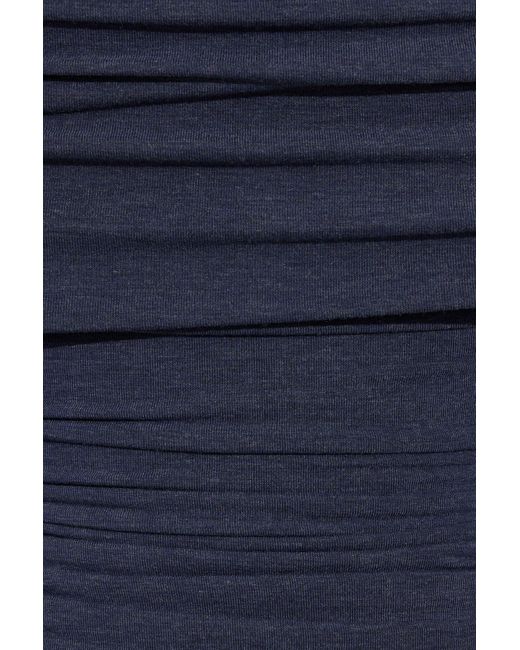 Garage Blue Sexycozy Off Shoulder Long Sleeve Top