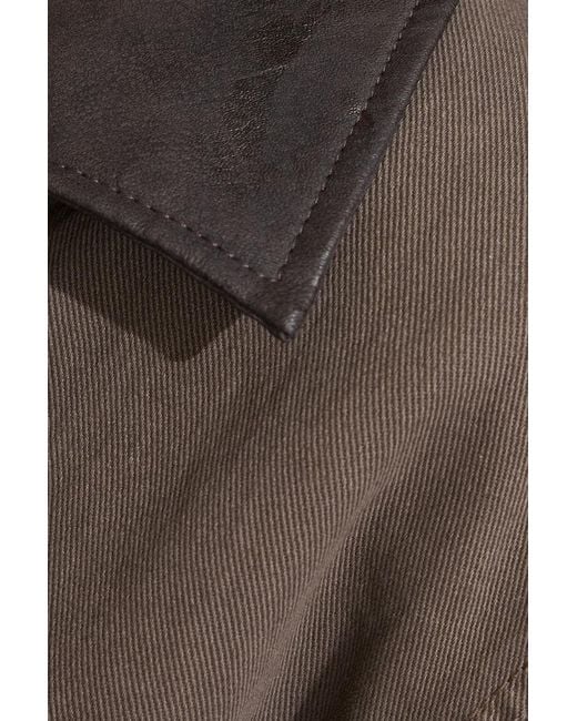 Garage Blue Twill Worker Jacket