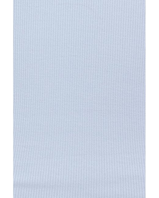 Garage Blue Snatchrib Crossover T-Shirt