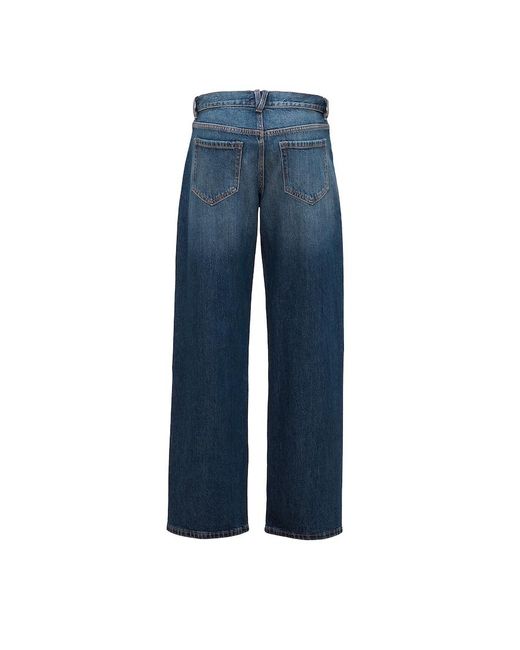 Garage Blue Low Rise Cheeky Jeans