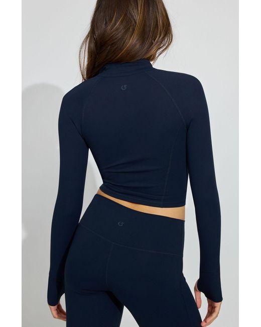 Garage Blue Softactive Sculpt Zip Up