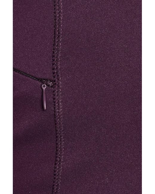 Garage Purple Active Zip Up Jacket