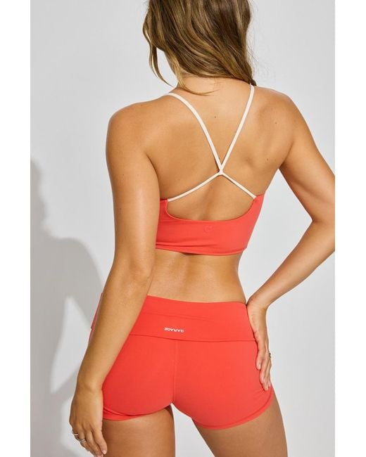 Garage Red Active Multi Strap Cami Top