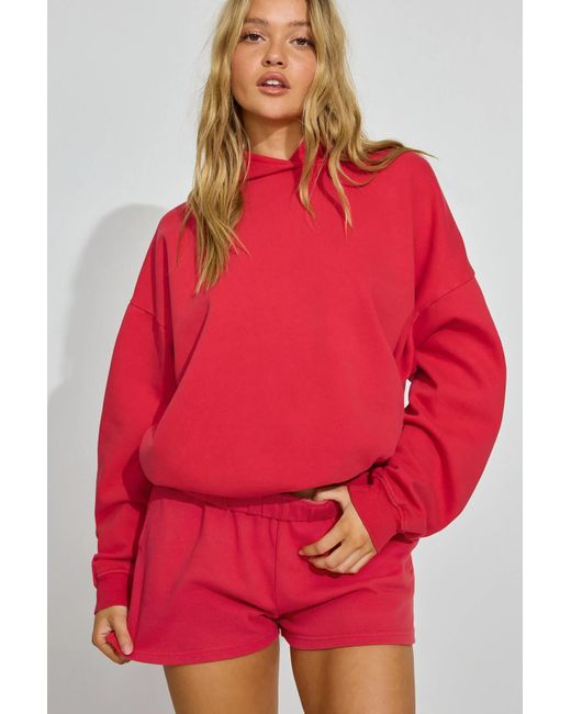 Garage Red Ultrafleece Hoodie