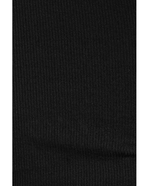Garage Black Waistband Micro Skort
